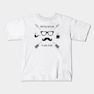 Hipster Before it was Cool Kids T-Shirt